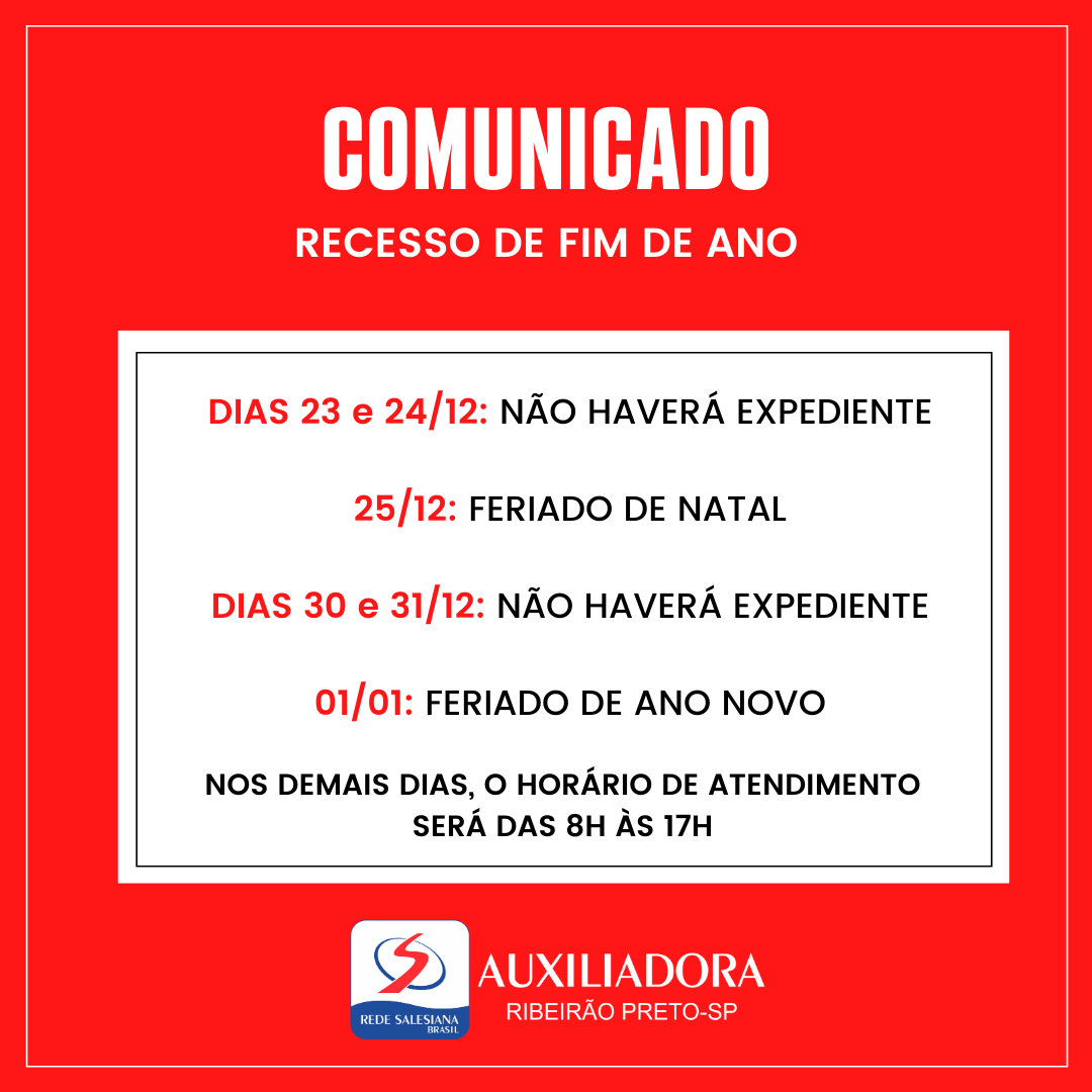 Horários de atendimento