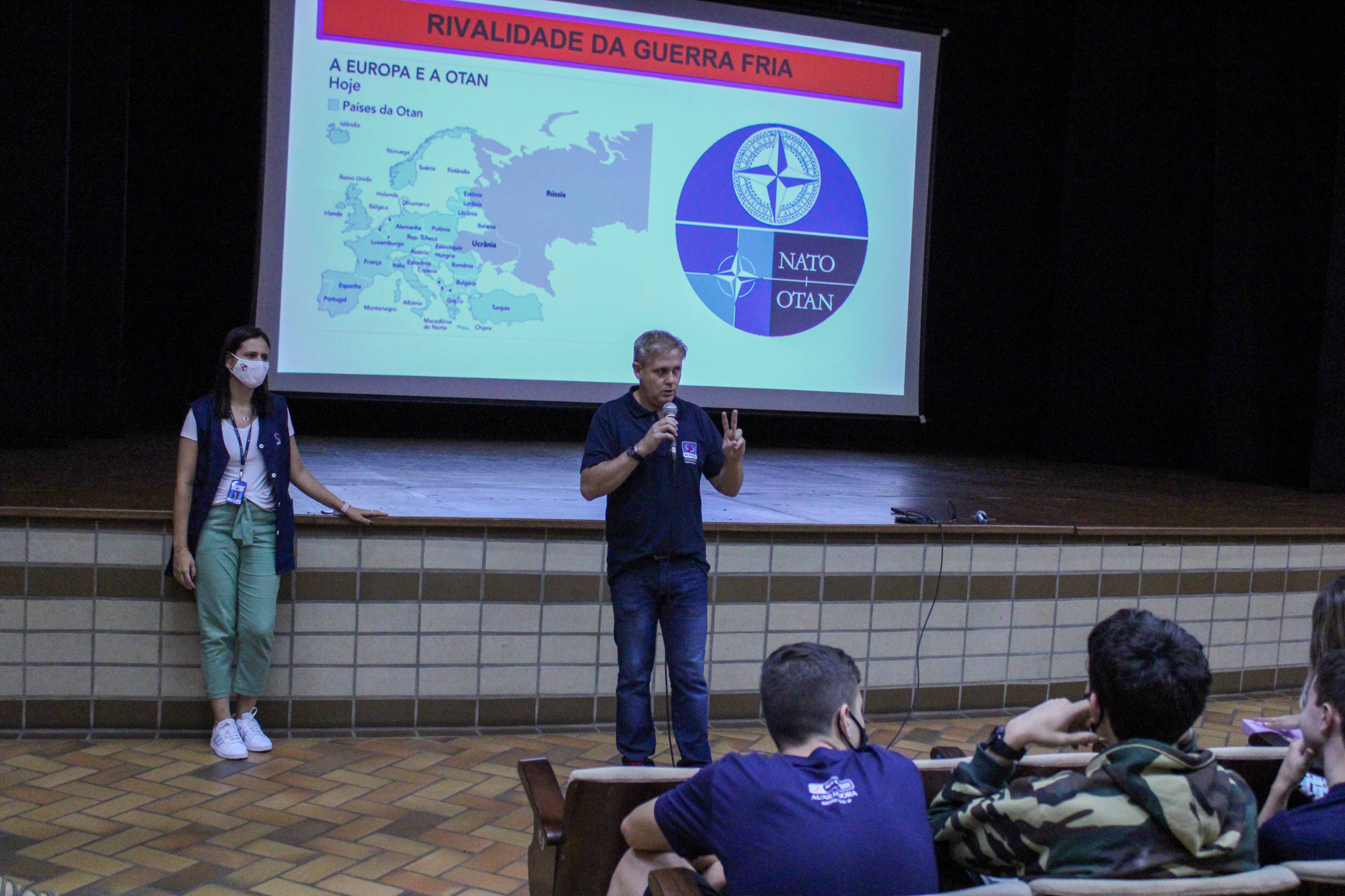 Aulão Especial debate contexto histórico da Guerra na Ucrânia