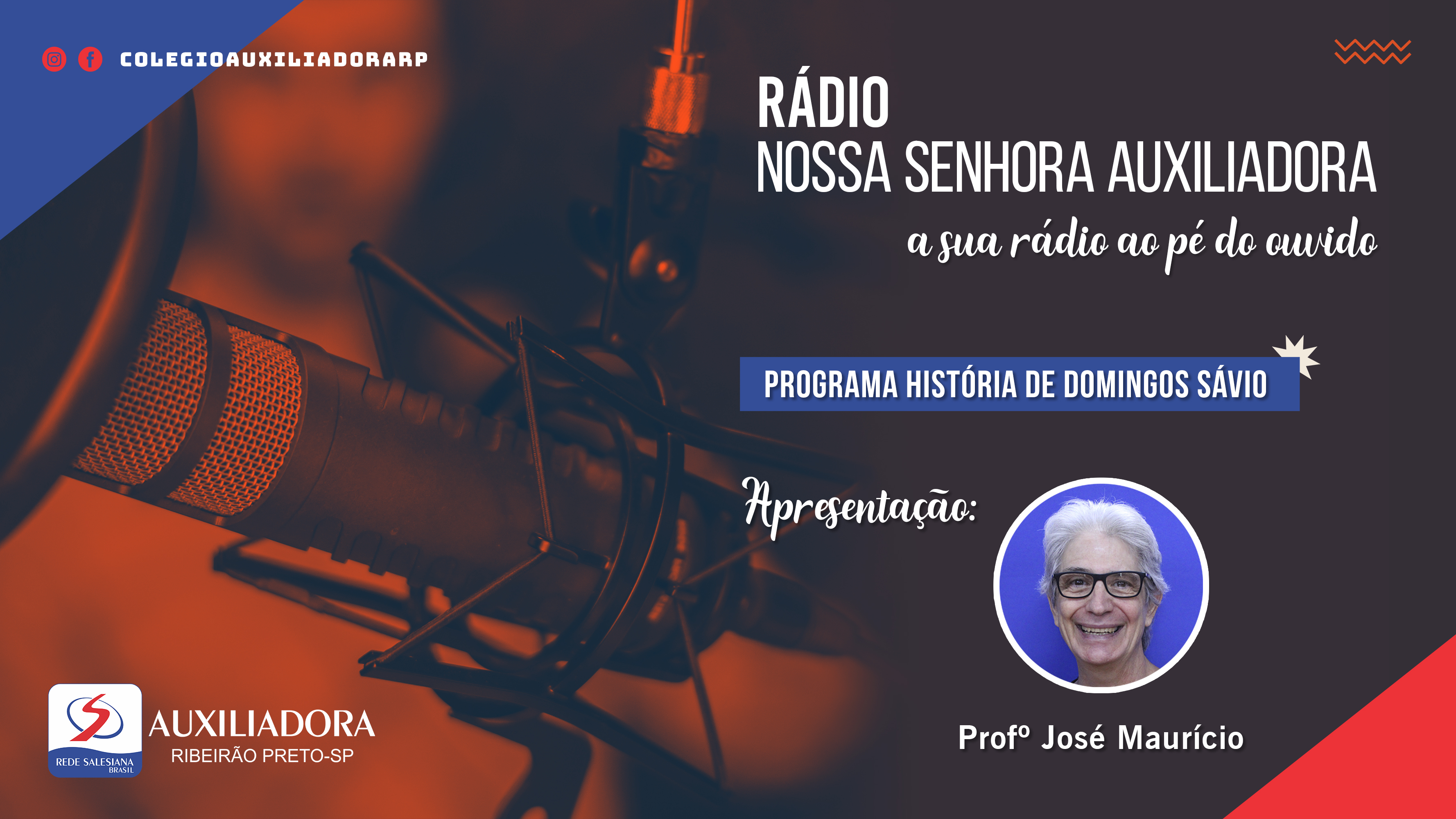 Rádio Nossa Senhora Auxiliadora estreia programa História de Domingos Sávio""