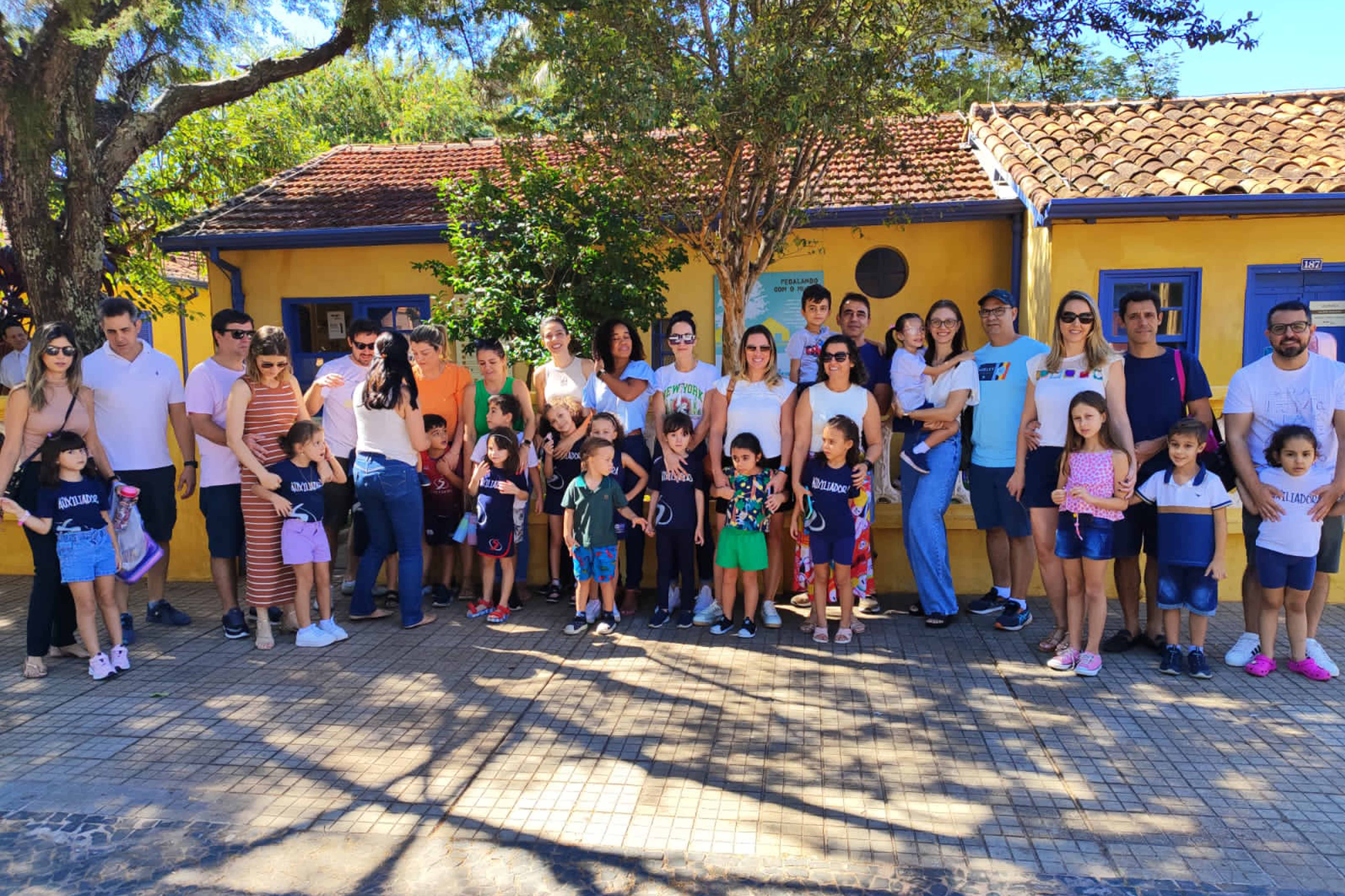 Em companhia das famílias, Infantil 3 explora Museu de Portinari
