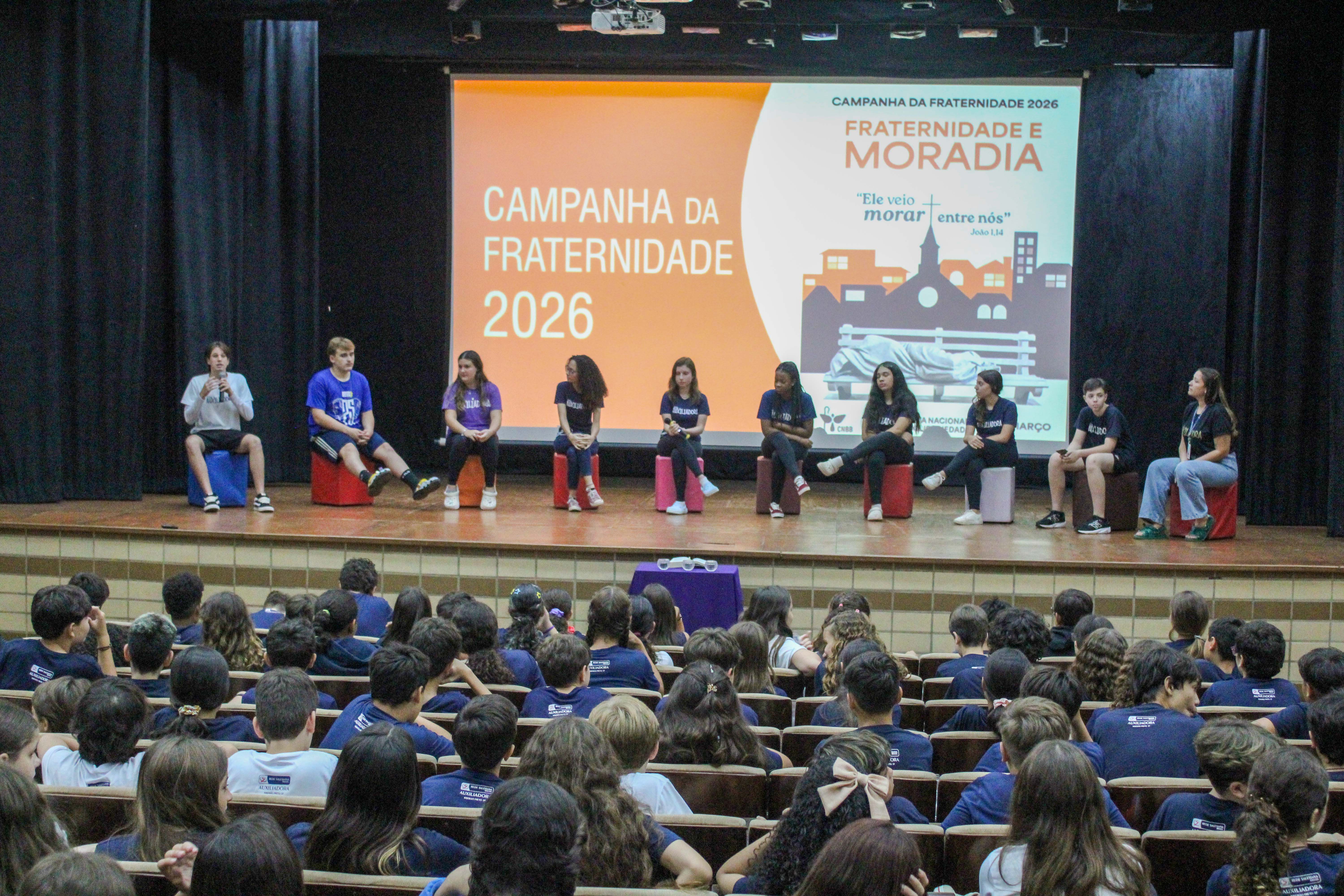 "Bom Dia" dá início à Campanha da Fraternidade 2026 no Auxiliadora