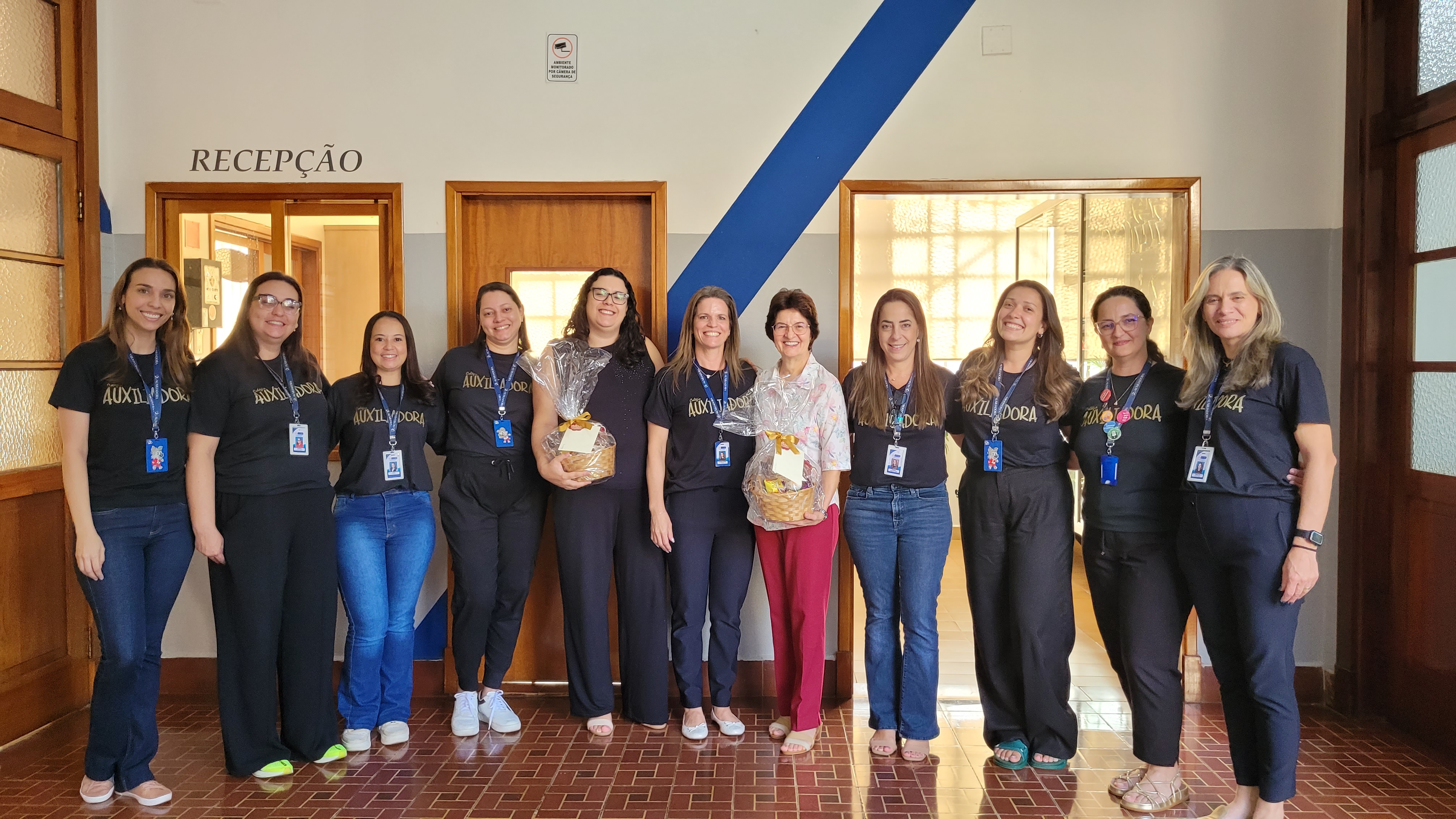 Visita institucional reforça vínculos e promove diálogo com equipes do Colégio Auxiliadora